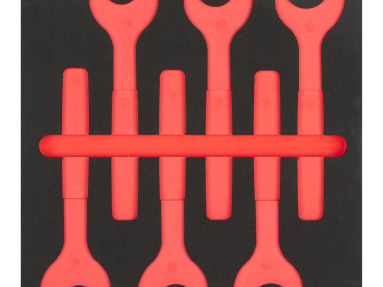 Cyclus foam 6 gefreesd excl. gereedschap maat M rood