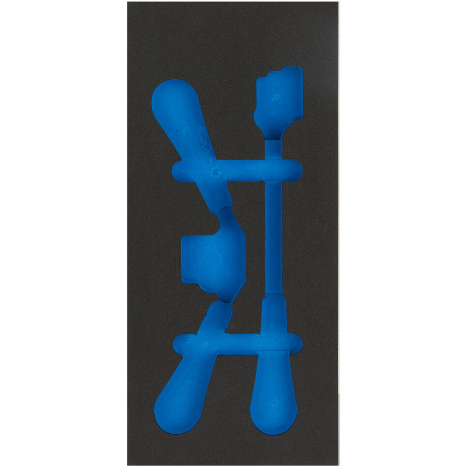 Cyclus foam 7 gefreesd excl. gereedschap maat S blauw