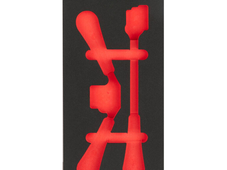 Cyclus foam 7 gefreesd excl. gereedschap maat S rood
