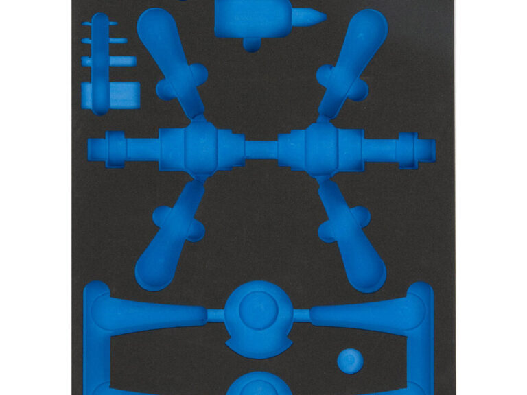 Cyclus foam 9 gefreesd excl. gereedschap maat L blauw