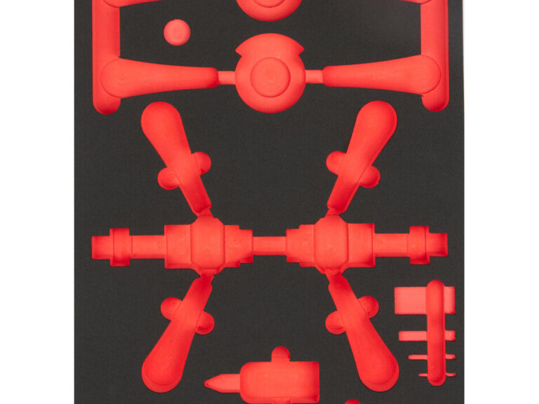 Cyclus foam 9 gefreesd excl. gereedschap maat L rood