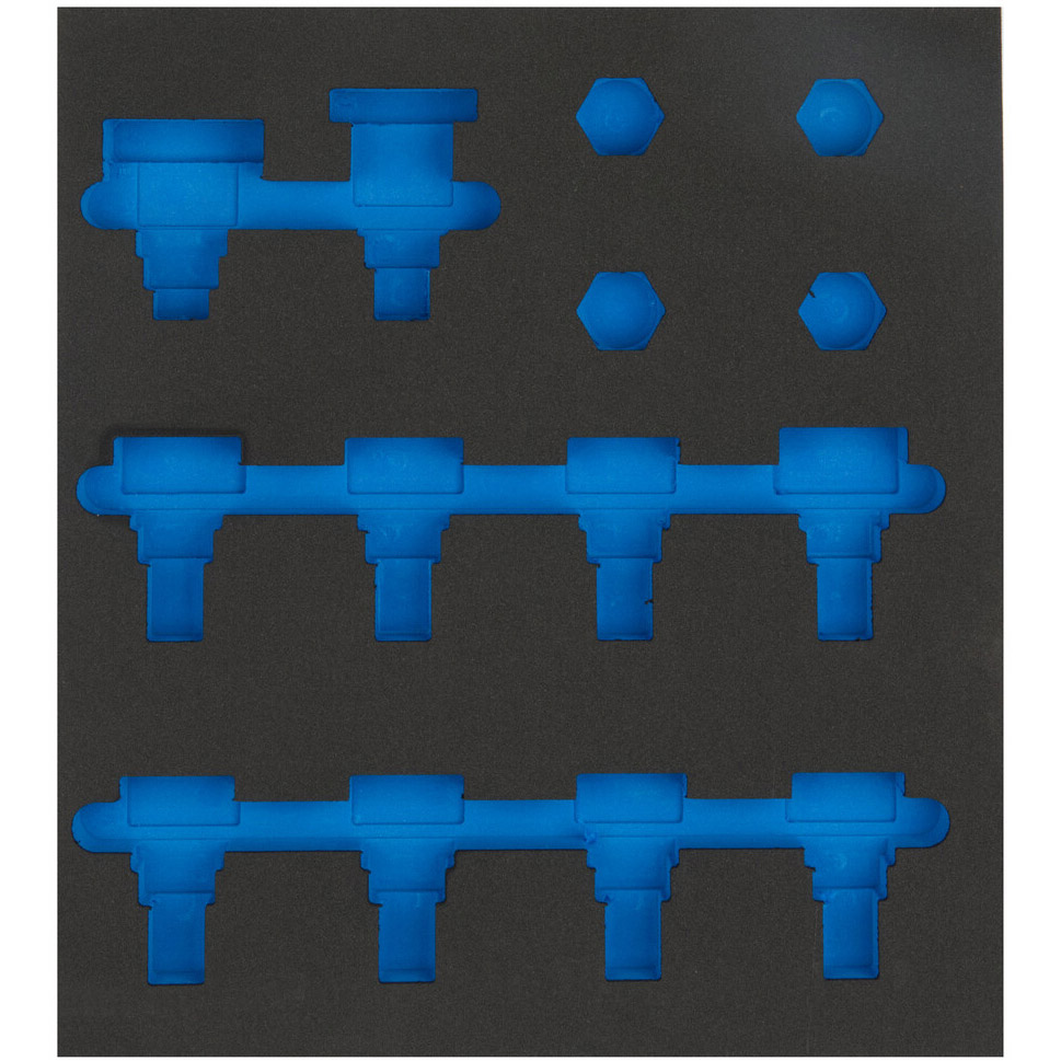 Cyclus foam 11 gefreesd excl. gereedschap maat M blauw