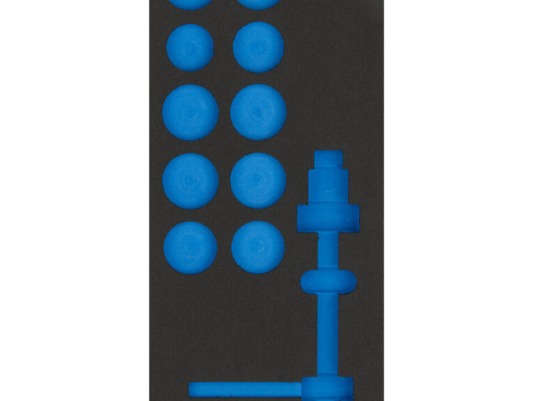 Cyclus foam 12 gefreesd excl. gereedschap maat S blauw