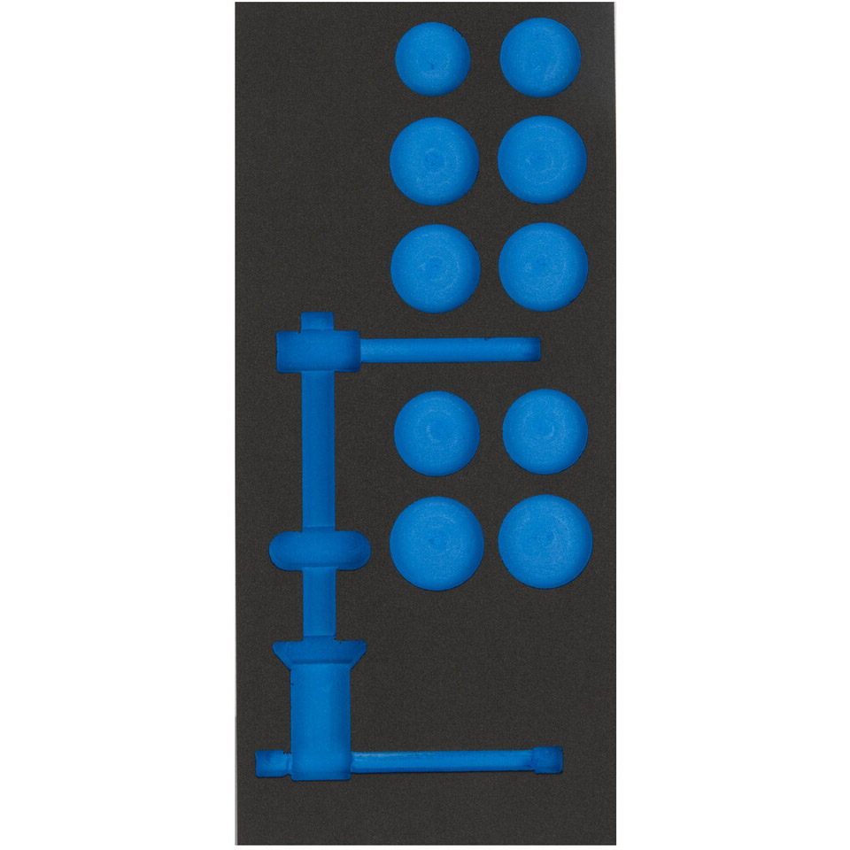 Cyclus foam 13 gefreesd excl. gereedschap maat S blauw