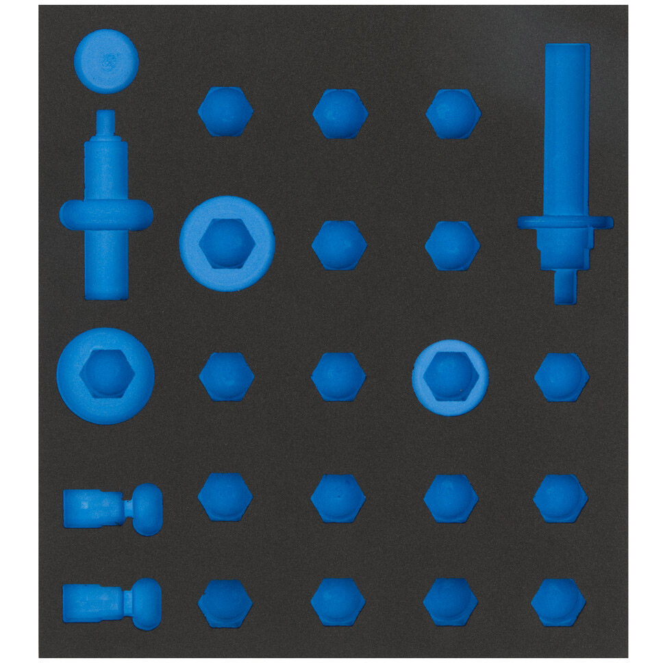 Cyclus foam 15 gefreesd excl. gereedschap maat M blauw