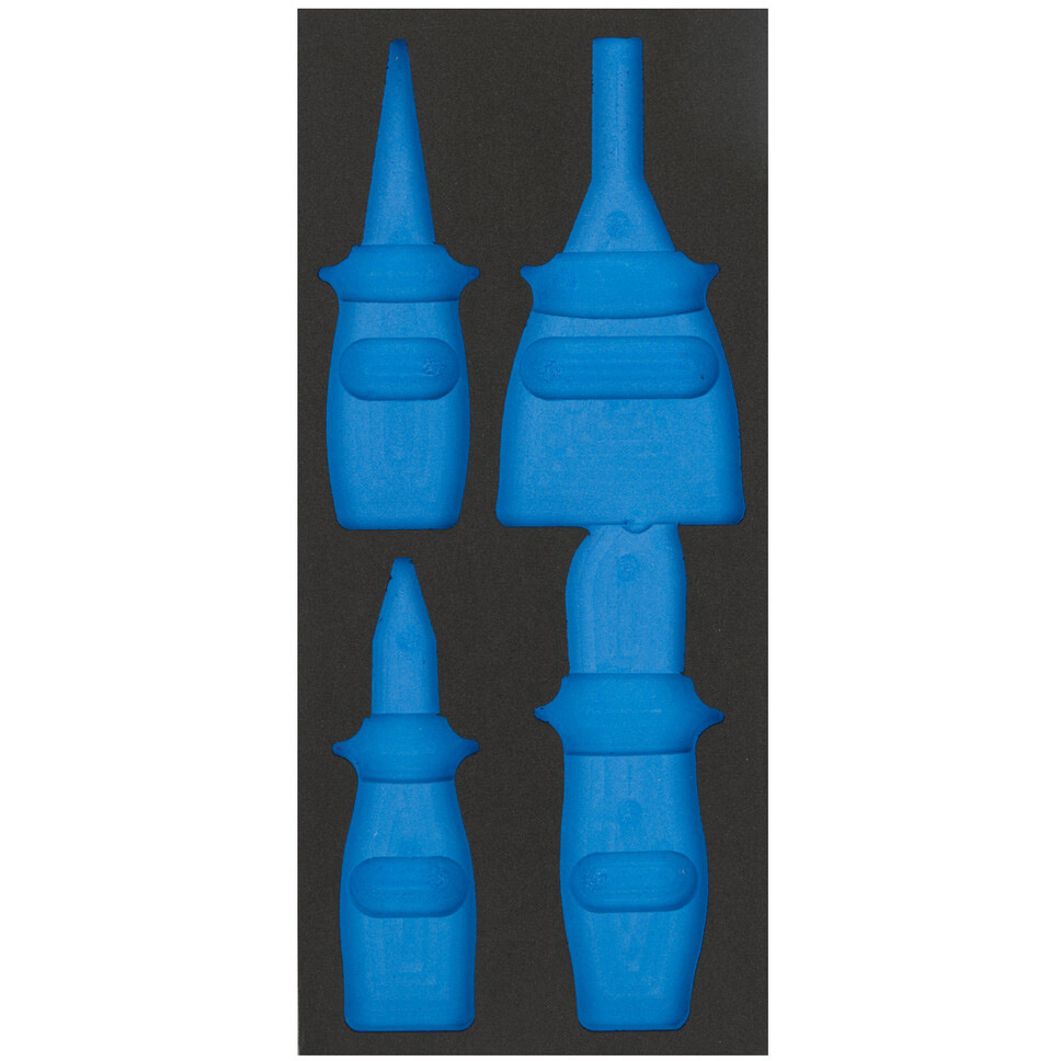 Cyclus foam 16 gefreesd excl. gereedschap maat S blauw