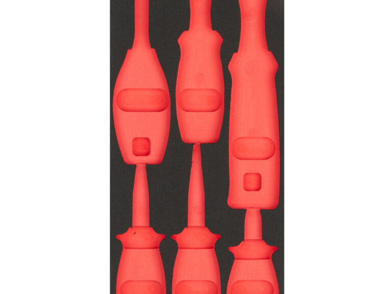 Cyclus foam 17 gefreesd excl. gereedschap maat S rood