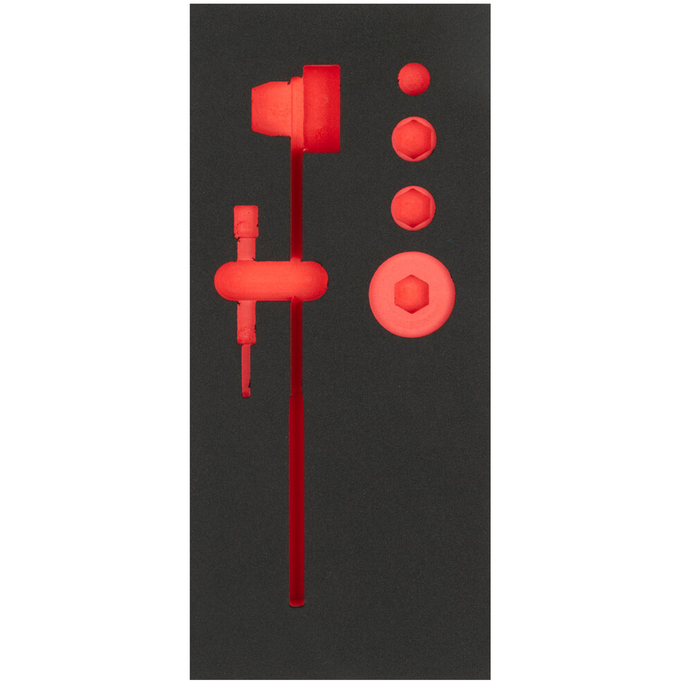 Cyclus foam 19 gefreesd excl. gereedschap maat S rood