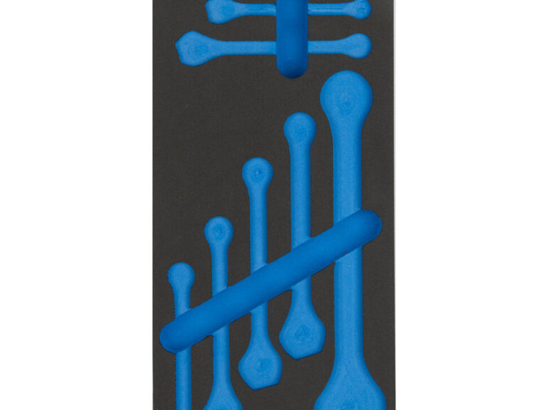 Cyclus foam 20 gefreesd excl. gereedschap maat S blauw