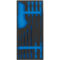 blauw