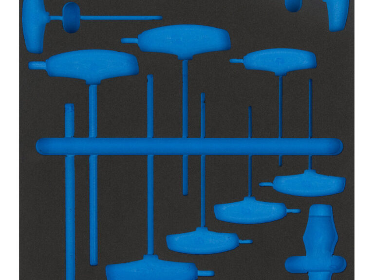 Cyclus foam 24 gefreesd excl. gereedschap maat L blauw