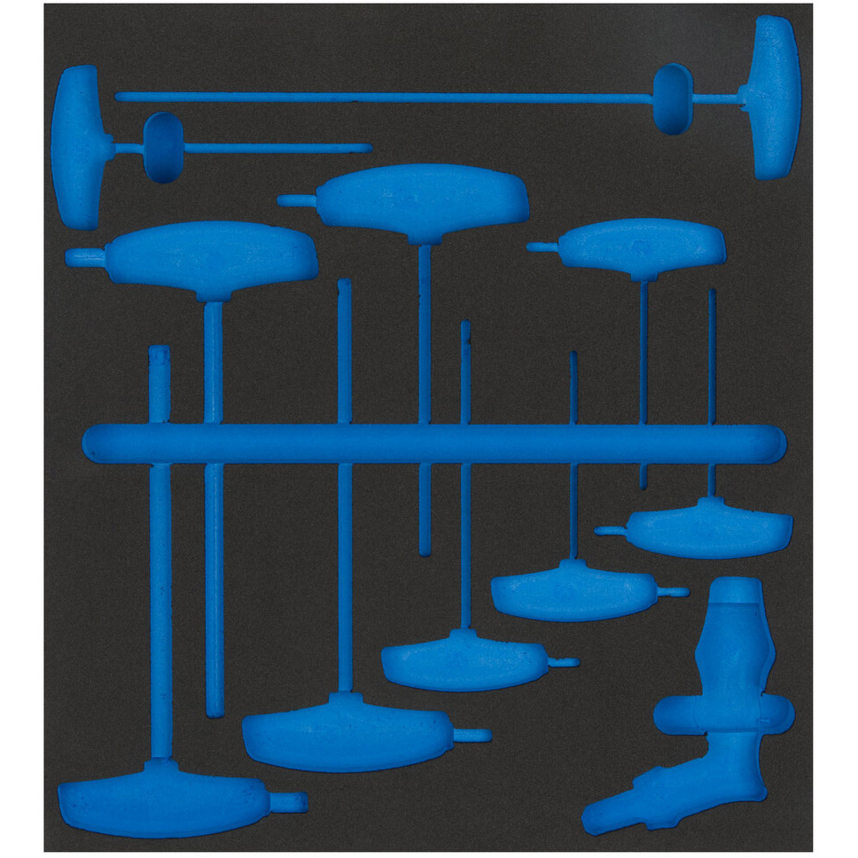 Cyclus foam 24 gefreesd excl. gereedschap maat L blauw