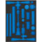 blauw