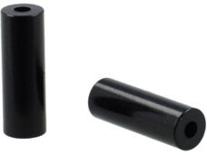Elvedes kabelhoeden ø3.65mm / ø4.05mm x 12mm alu zw (50st)
