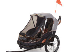 Bobike fietskar Moobe Grey voor 2 kinderen