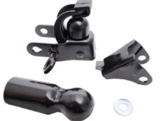Fietsaanhanger zwart