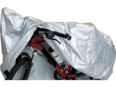 Mirage fietsbeschermhoes 170T polyester zilver