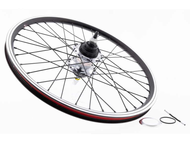 Takashi achterwiel 20” zwart dubbelw. nexus 3 vrijloopnaaf