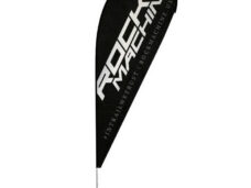 RM flagset XS 490x1430mm flag+bow+cross stand+bag
