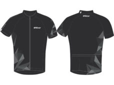 Cycling Jersey Hobby Men  Black/grey (XL)