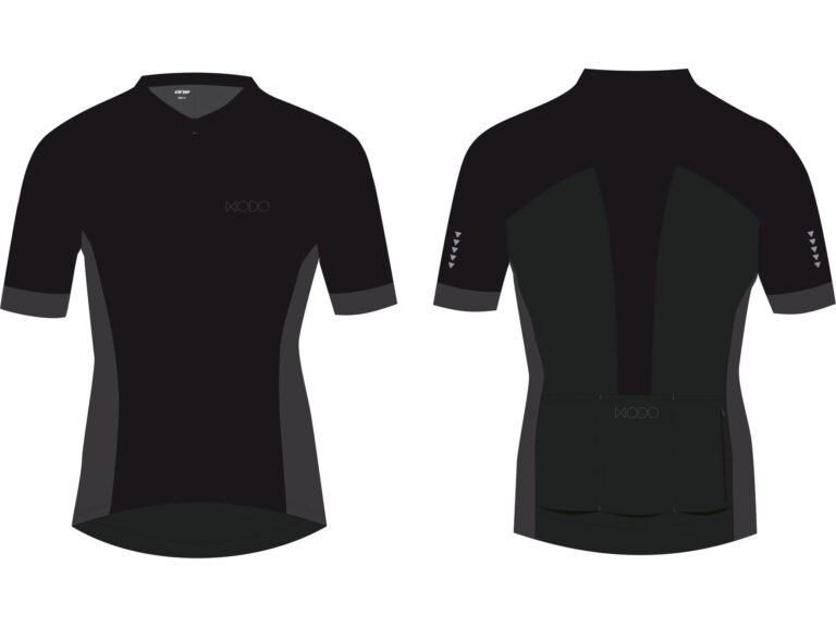 Superior dames jersey Modo maat L jet black