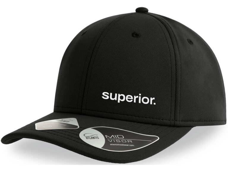 Superior baseball cap unisize zwart