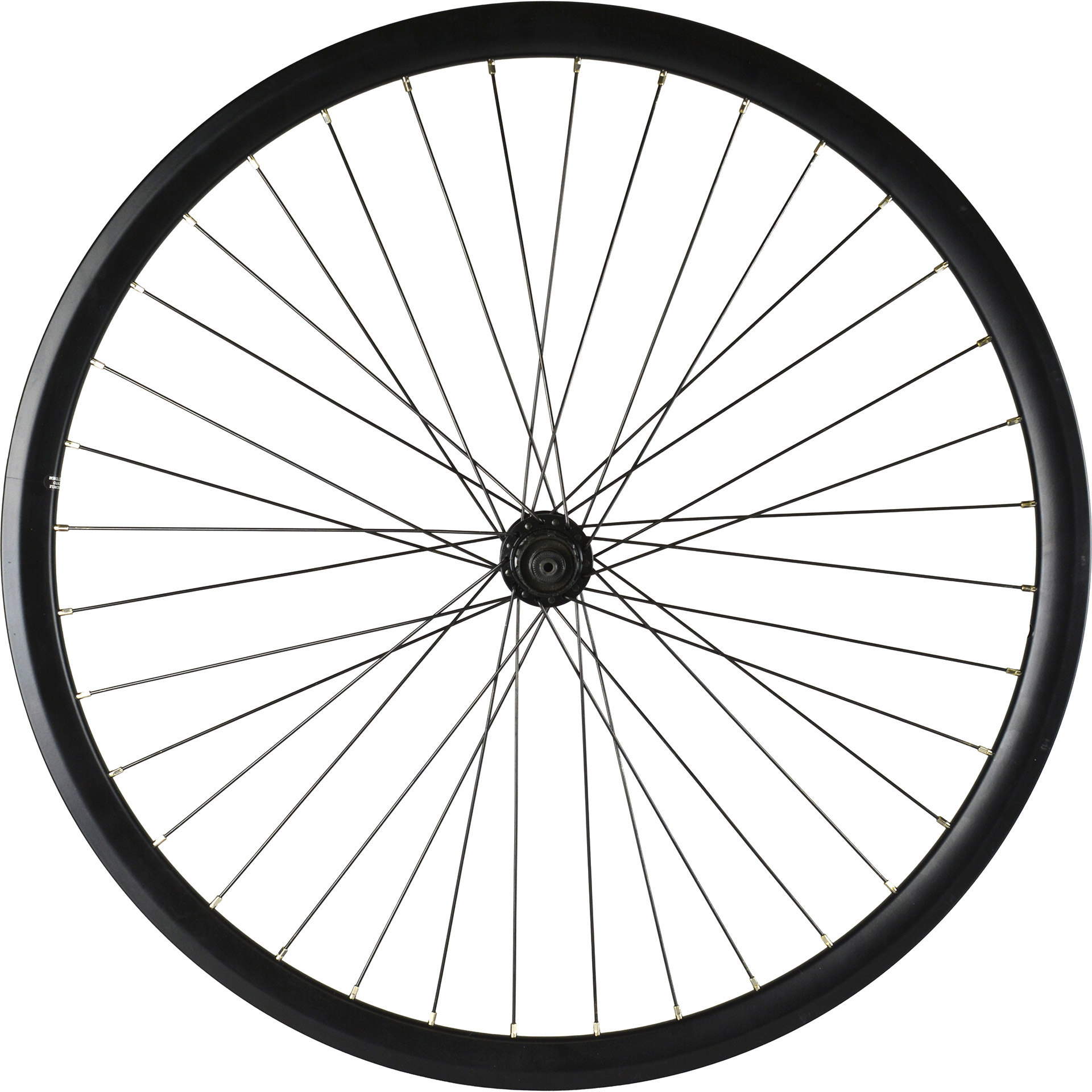 Superior achterwiel 28" disc cassette zwart
