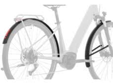 Superior spatbordset EXR aluminium zwart