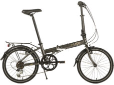 U•GO foldbar cykel Just d6 20" jerngrå