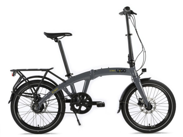 U•GO vouwfiets Ultimate i8 20" Shimano Nexus 8v grijs