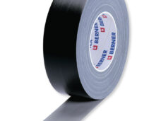 Berner duct tape 50mm x 50m zwart