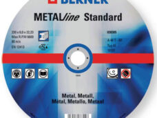 Berner afbraamschijf MetalLine Standaard 125x6x22.2 B