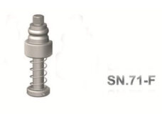 Snap-in SN-71-F geleide bout trapas M12x1 cyclus 7202771