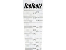 IceToolz zadelpenbuis meter 25.0 - 31.8mm diameter
