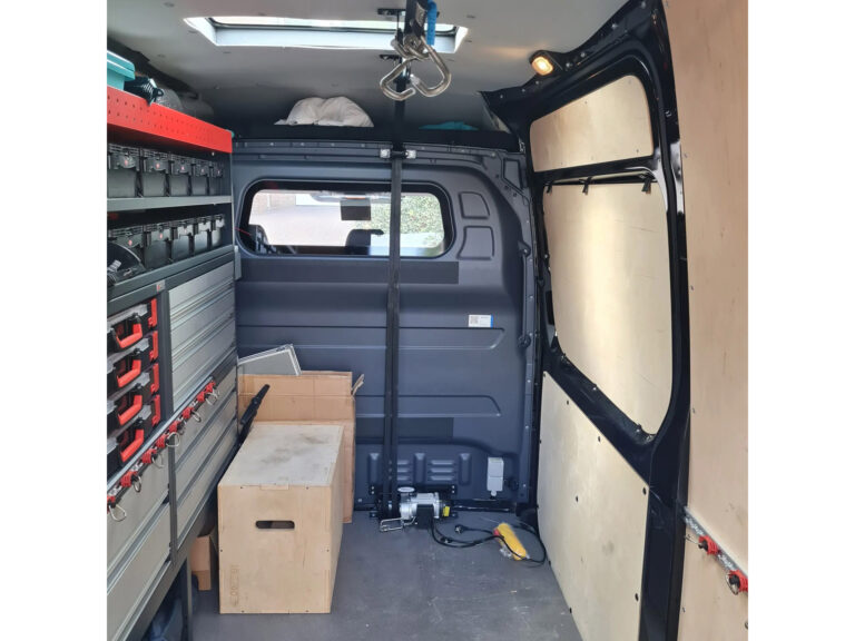 Takel&co bus fietslift <125kg zwart met zwarte hijsbanden