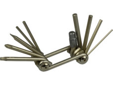 VWP Toolset/Pocket-tool Sleutelset zakmes-model 10in 1
