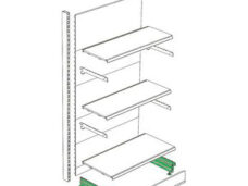 Tegometall Voet 37 cm RAL 7015