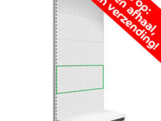 Tegometall Achterwand perfo 40 x 100 cm RAL 7015