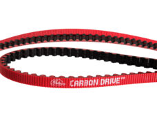 Gates aandrijfriem CDX Carbon Drive 111T 1221x12mm rood