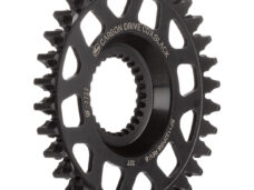 Gates tandwiel CDX 32T pinion Fin Line chromoly zwart