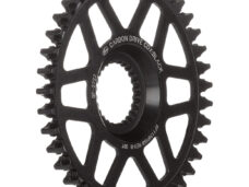 Gates tandwiel CDX 39T Fin Line pinion chromoly zwart