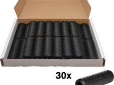 Herrmans handvatset Fifty Two ø22mm 110mm zwart (15pr)