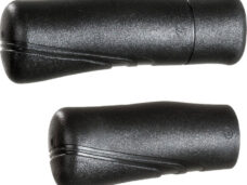 Herrmans handvatset Moza 91B 120/90mm TPE zwart (15pr)