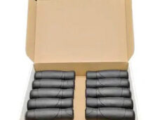 Herrmans handvatset Cut 93 120mm TPE zwart (15pr)
