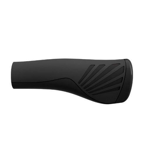 Herrmans handvatset Line II DD50 125/90mm zwart