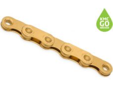KMC ketting X-Flat 12/13v 126L SRAM waxed Ti-N goud