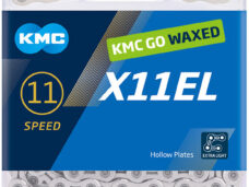 KMC ketting X11EL 11v 118L waxed zilver