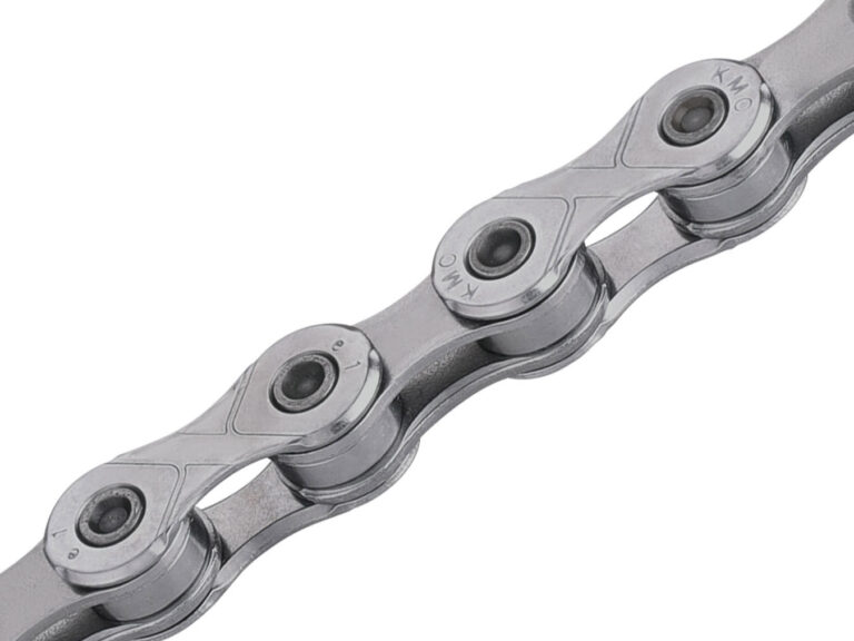 KMC ketting e1 EPT 130L single speed waxed zilver