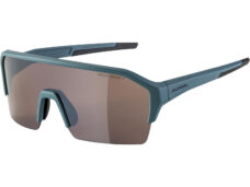 Alpina Sport sportbril RAM HR Q-Lite zilv. spiegellens blauw
