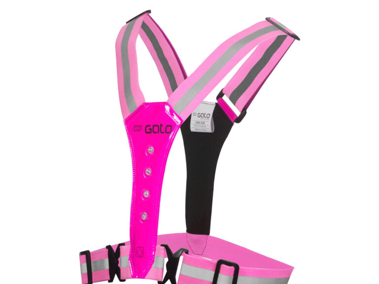 Gato safer sport led vest hot pink one size